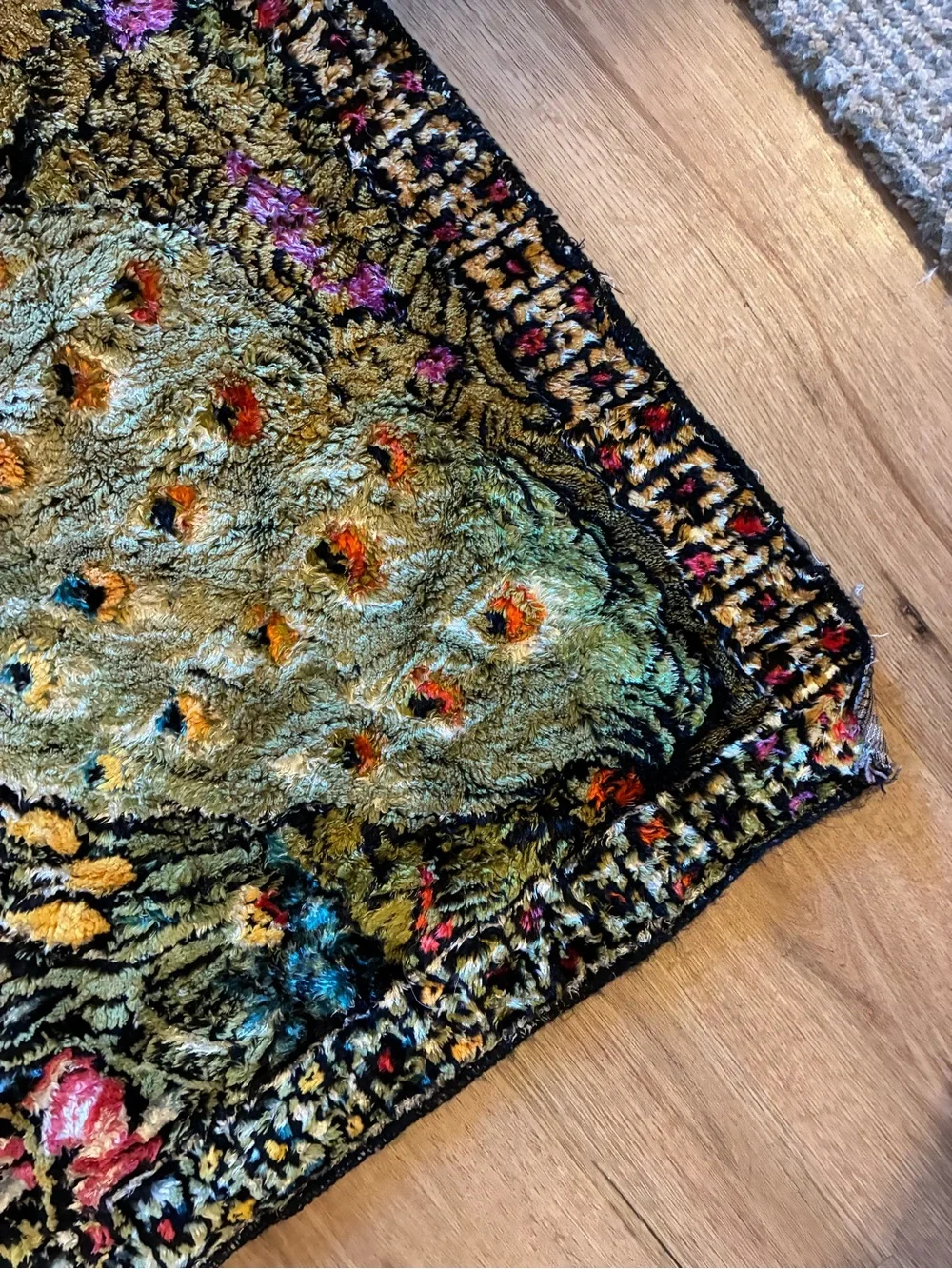 Vintage Decorative Peacock Wall Hanging Tapestry - Multicolor